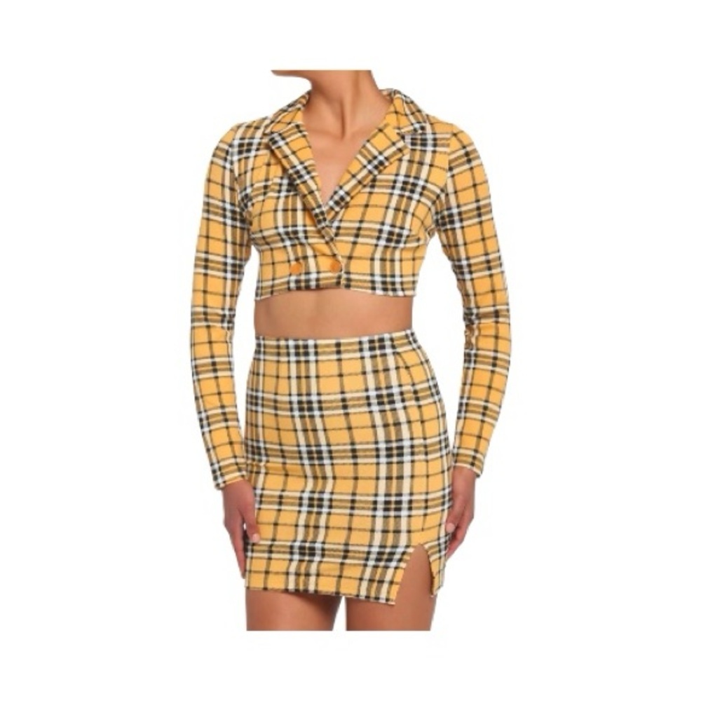 NWT-ALMOST FAMOUS-CLUELESS VIBES-TWO PIECE SET-SIZE SMALL